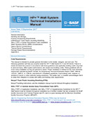 BASF HP+ Wall System - Technical Installation Manual